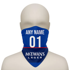 Rangers 1998 Home - Personalised Retro Football Snood