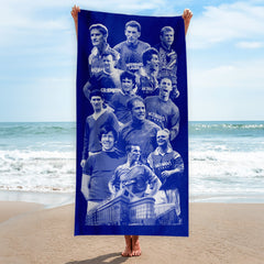 Rangers Montage - Beach Towel - 150cm x 75cm