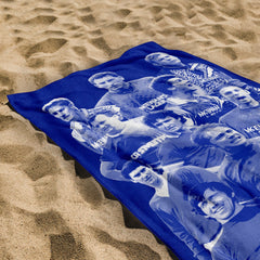 Rangers Montage - Beach Towel - 150cm x 75cm