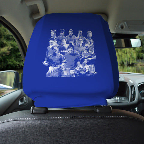 Rangers Montage - Pack of 2 Car Seat Headrest Covers
