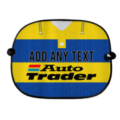 Reading 1992 Away Shirt - Personalised Retro Football Car Sun Shade - Set of 2