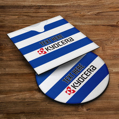 Reading 2006 Home Shirt - Personalised Drink Coaster - Square Or Circle