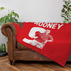 England - Rooney 9 - Fleece 150cm X 150cm
