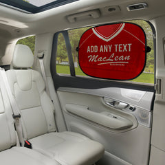 Ross County 2000 Away Shirt - Personalised Retro Football Car Sun Shade - Set of 2