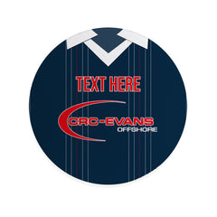 Ross County 2015 Home Shirt - Personalised Drink Coaster - Square Or Circle