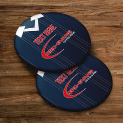 Ross County 2015 Home Shirt - Personalised Drink Coaster - Square Or Circle