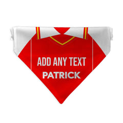 Rotherham 1984 Home Shirt - Personalised Pet Bandana - 4 Sizes