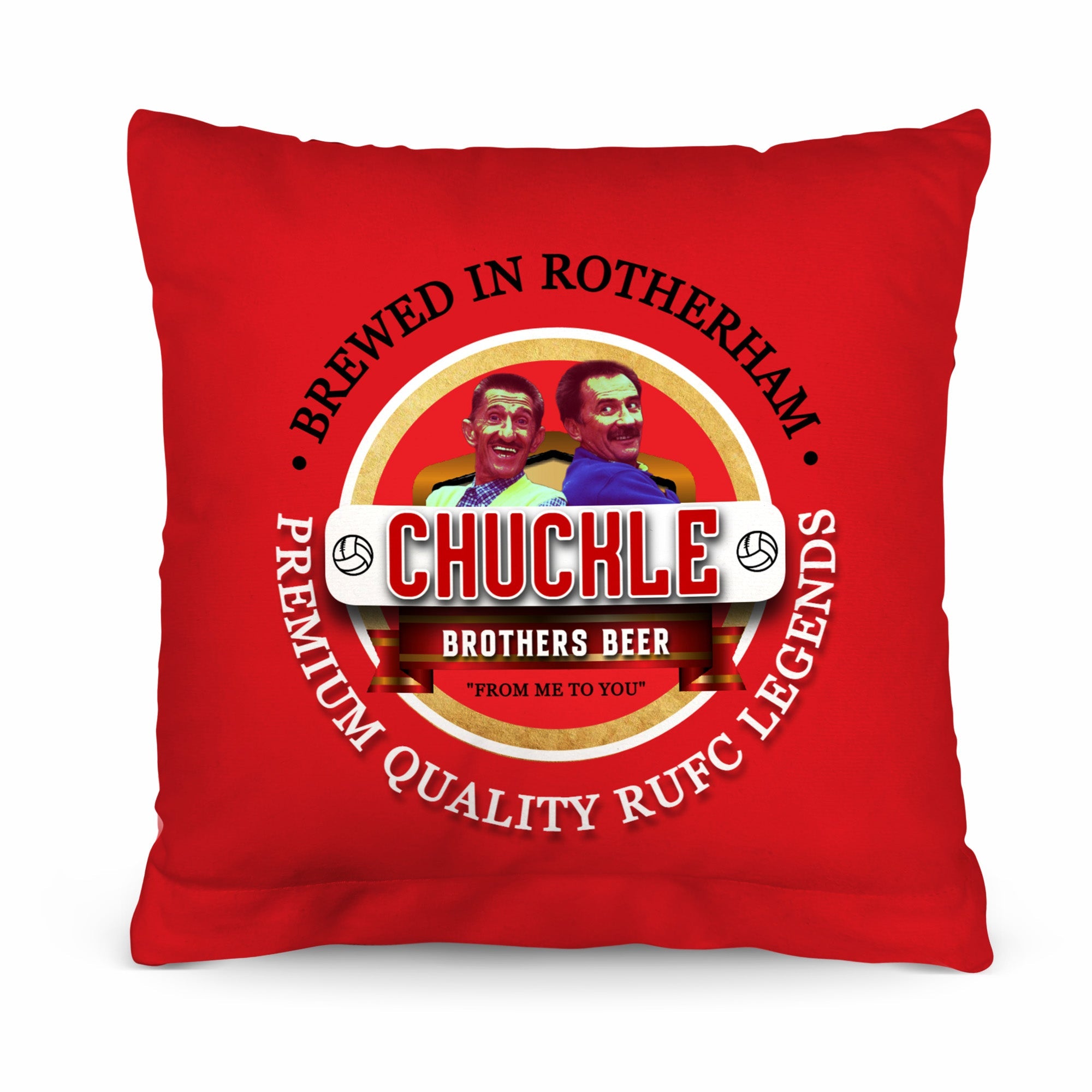 Rotherham Chuckle - Football Legends - Cushion 10inch