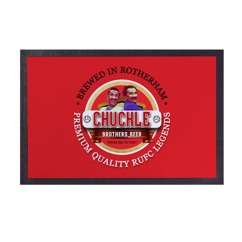 Rotherham Chuckle  - Football Legends - Door Mat -60cm X 40cm