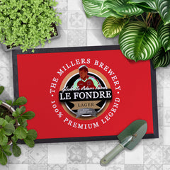 Rotherham Lefondre  - Football Legends - Door Mat -60cm X 40cm