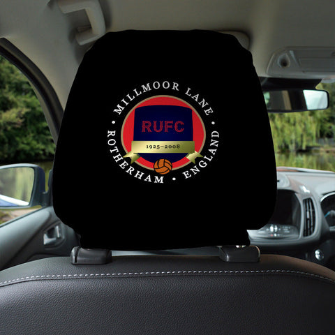 Rotherham Millmoor - Football Legends - Headrest Cover