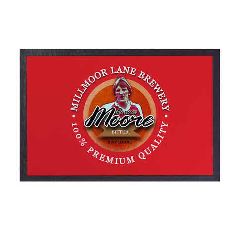 Rotherham Moore  - Football Legends - Door Mat -60cm X 40cm