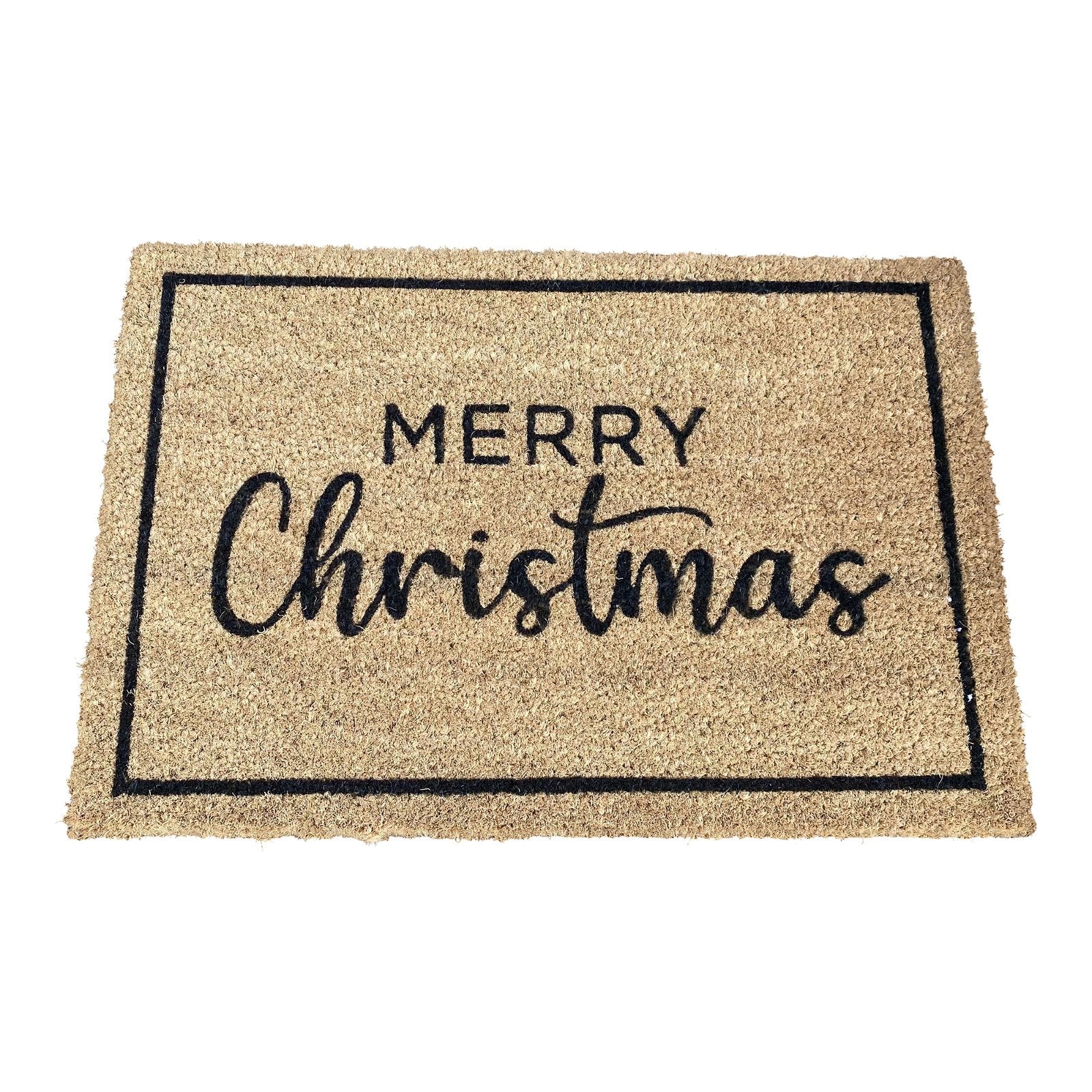 Merry Christmas Doormat 60x40cm