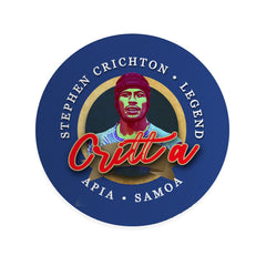 Samoa Rugby League  Crichton - Coaster - Circle or Square