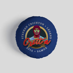 SAMOA Rugby League Crichton  - Legend Collection - Circle Cushion 14inch