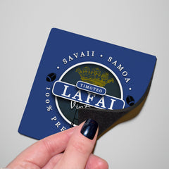 Samoa Rugby League  Lafai - Coaster - Circle or Square