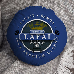 SAMOA Rugby League Lafai  - Legend Collection - Circle Cushion 14inch