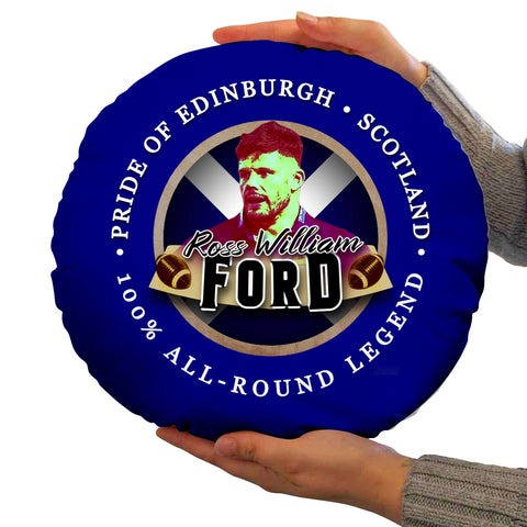 Scotland Rugby Union Ford  - Legend Collection - Circle Cushion 14inch