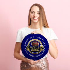 Scotland Rugby Union Paterson  - Legend Collection - Circle Cushion 14inch