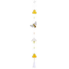 String of Bee and Honeycomb Suncatchers