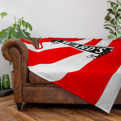 Sheffield - 1996 Home Shirt - Personalised Retro Fleece Blanket