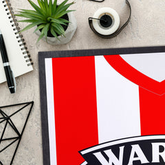 Sheffield 1996 Home Shirt - Personalised Retro Door Mat - 60cm x 40cm