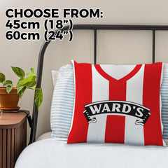 Sheffield - 1996 Home Shirt - 45cm or 61cm Retro Cushion