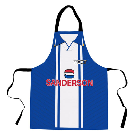 Wednesday 1995 Home Shirt - Personalised Retro Football Adults Apron