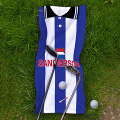 Sheffield Wednesday 1997 Home Shirt - Retro Lightweight, Microfibre Golf Towel