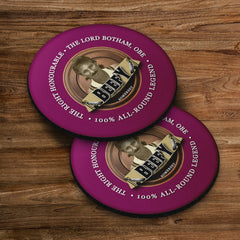 Somerset Beefy - Cricket Coaster - Circle or Square