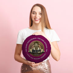 Somerset Cricket BEEFY  - Legend Collection - Circle Cushion 14inch