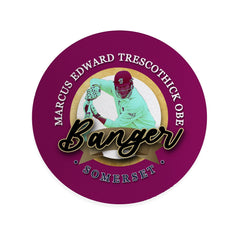 Somerset Banger  - Cricket Coaster - Circle or Square