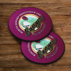 Somerset Banger  - Cricket Coaster - Circle or Square