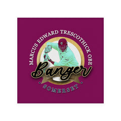 Somerset Banger  - Cricket Coaster - Circle or Square