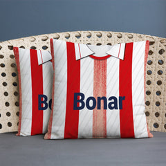 St Johnstone 1990 Away Shirt - 45cm or 61cm Retro Cushion