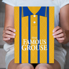 St Johnstone 1994 Away Shirt - A4 Personalised Metal Sign Plaque