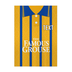 St Johnstone 1994 Away Shirt - A4 Personalised Metal Sign Plaque