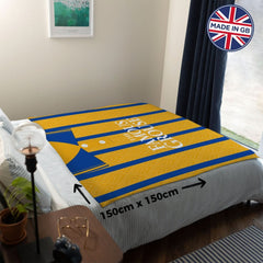 St Johnstone 1994 Away - Personalised Retro Fleece Blanket 150cm X 150cm