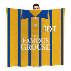 St Johnstone 1994 Away - Personalised Retro Fleece Blanket 150cm X 150cm