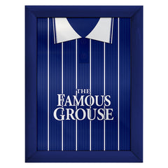 St Johnstone Retro 1997 Home Shirt - A4 Personalised Metal Sign Plaque - Frame Options Available