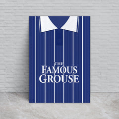 St Johnstone 1997 Home Shirt - A4 Personalised Metal Sign Plaque