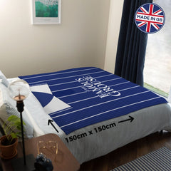 St Johnstone 1997 Home - Personalised Retro Fleece Blanket 150cm X 150cm