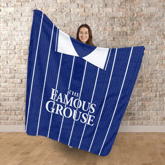 St Johnstone Retro 1997 Home - Personalised Retro Fleece Blanket 150cm X 150cm