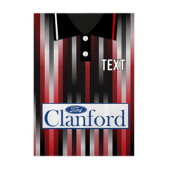 St Mirren 1994 Away Shirt - A4 Personalised Metal Sign Plaque