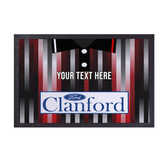 St Mirren 1994 Away Shirt - Personalised Retro Door Mat - 60cm x 40cm