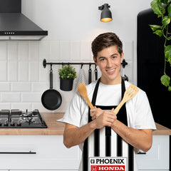 St Mirren 1995 Home Shirt Apron - Personalised Retro Football Novelty Water-Resistant, Lazer Cut (no fraying) Light Weight Adults Apron