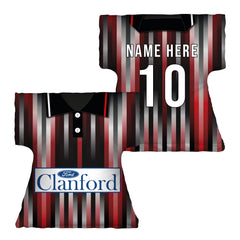 St Mirren 1994 Away Shirt - Personalised Retro Shirt Cushion