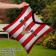 Sunderland - 2001 Home Shirt - 45cm or 61cm Retro Showerproof Outdoor Cushion