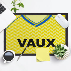 Sunderland - 1990 Away Shirt - Personalised Retro Door Mat - 60cm x 40cm