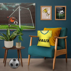 Sunderland - 1990 Away Shirt - Personalised Retro Shirt Cushion